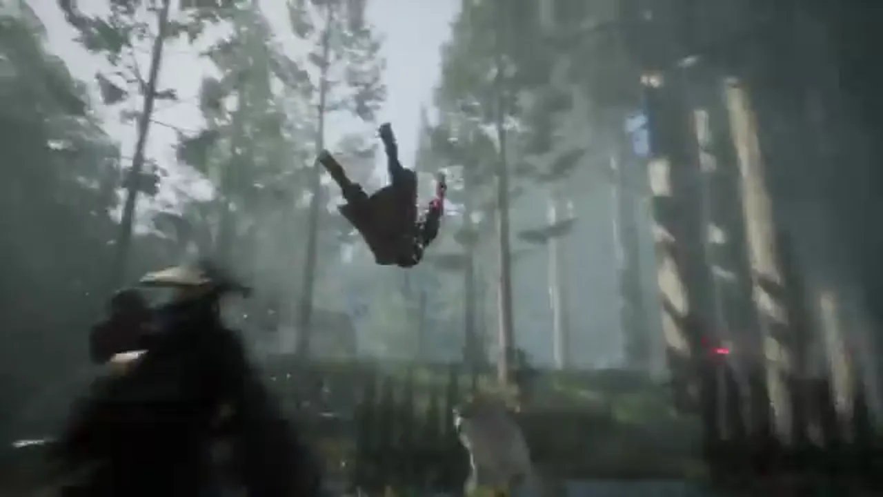 Emma moves through a misty forest in an official Beast of Reincarnation Xbox trailer frame